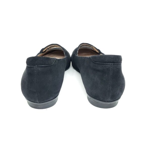 BeautiFeel Aline Women’s Mary Jane Flats Black Nubuck Leather Size 39 US 8-8.5 - Picture 5 of 10